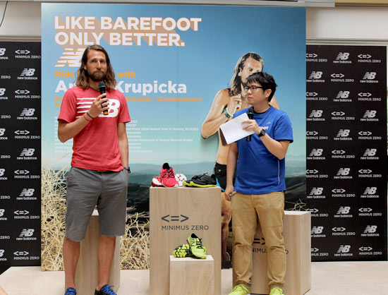 Anton Krupicka launching Minimus Zero shoes