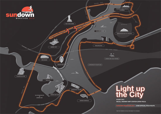 21km Race Route