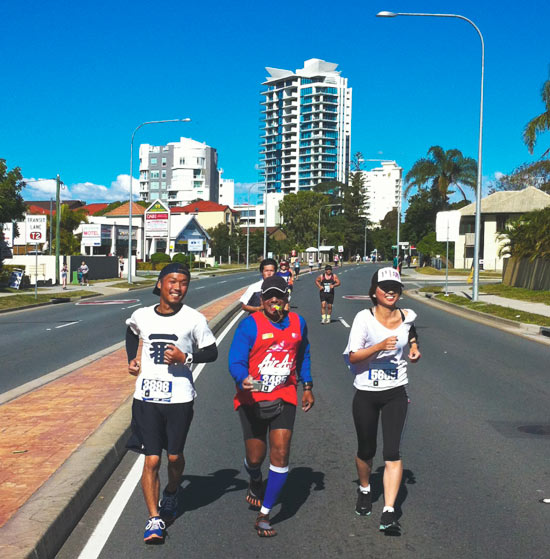 'Mohan Marathon' cheering on runners