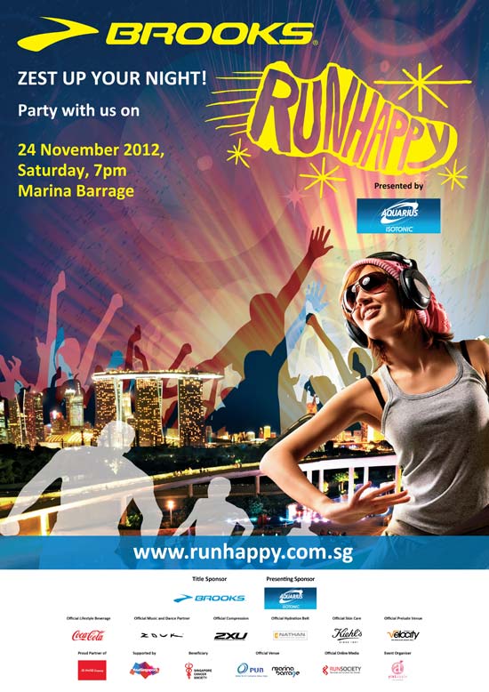 Zest Up Your Night At Run Happy Singapore