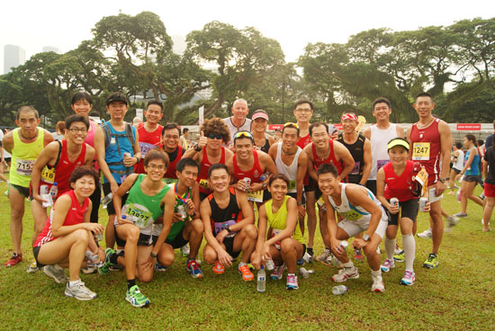 Safra Singapore Bay Run & Army Half Marathon 2012: Big on numbers, Big on familiar faces!