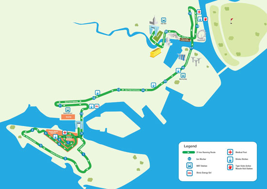 SCM'12 21km route