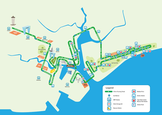 SCM'12 42km route