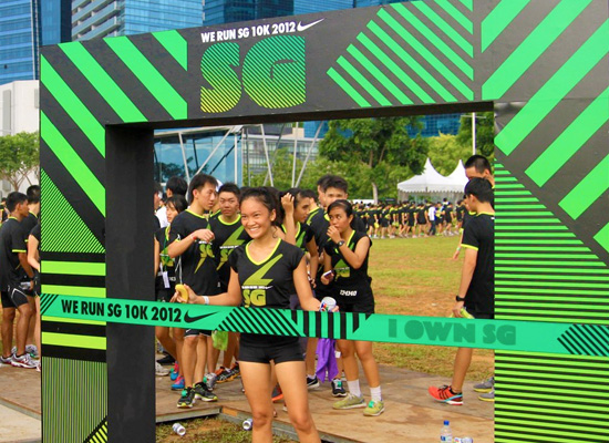 Nike We Run SG 10K 2012: Racing Against the Cityscape