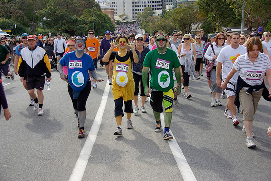 Thoughts from a first-time marathoner: Flashback Perth City to Surf 2012