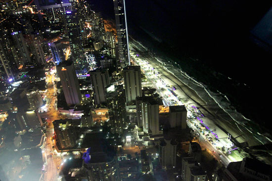 Magnificent view of the coastal line from Sky Point.