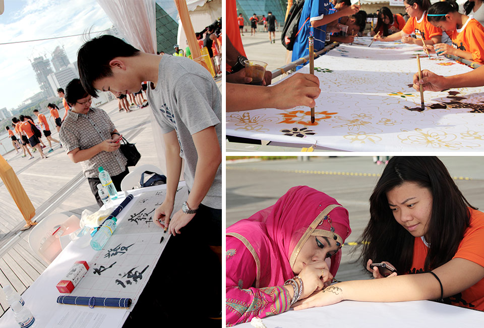 Orange Ribbon Run 2014 Saw Youths Taking the Lead to Pledge Their Support Against Racism!