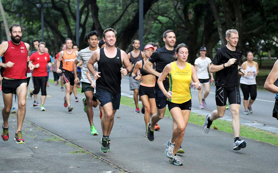 Running in Different Countries: The Lion City vs The Green and Gold