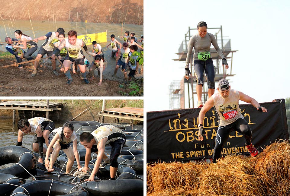 Expect Fun, Teamwork and Plenty of Beer at The Singha Obstacle Fun Run 2014, Thailand