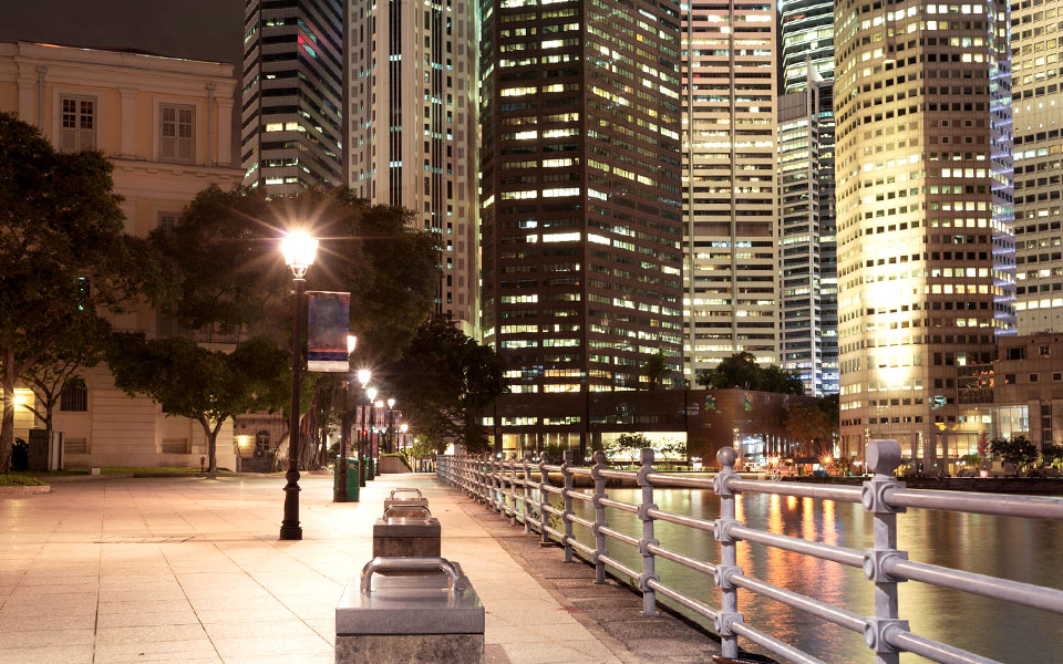 Best Places to Run, Jog or Walk in Singapore at Night