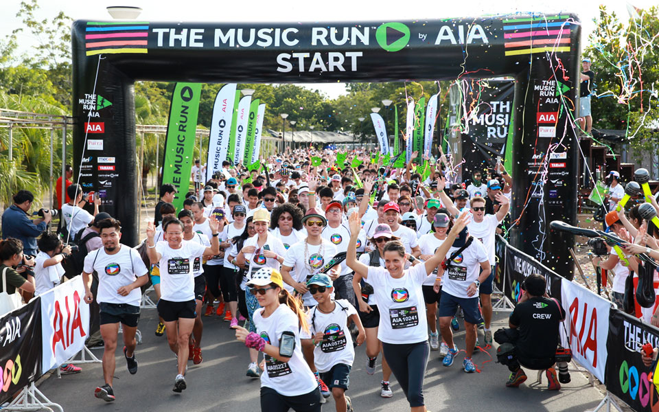 The Music Run™ by AIA Turns Up the Volume in Singapore