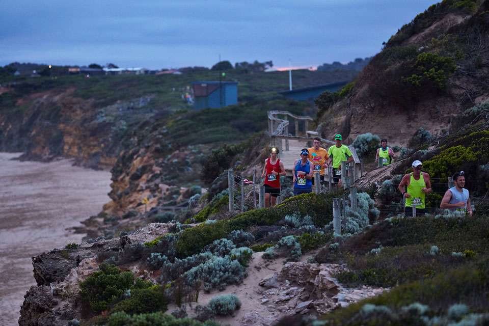 Surf Coast Walk Shines in the Afterglow of a Night Trail Run