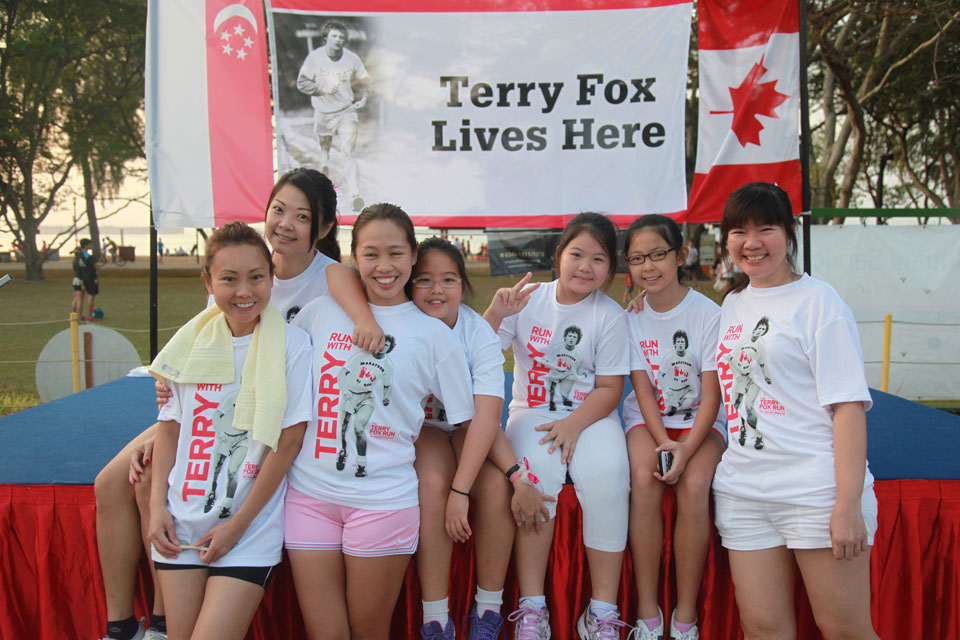 Terry Fox Run Singapore 2016