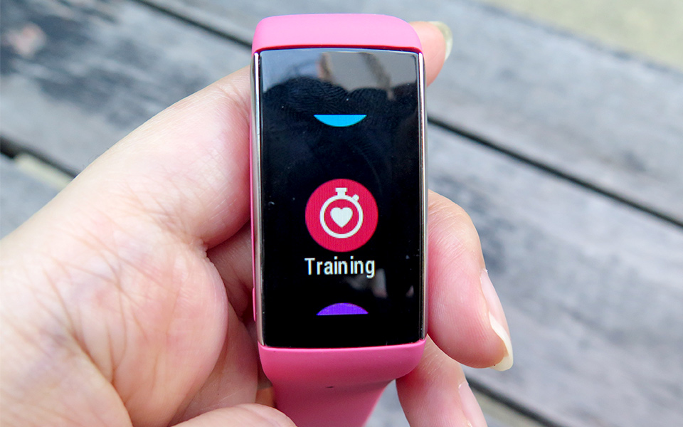 Be Pretty and Powerful in Pink Wearing a Polar A360 Fitness Tracker
