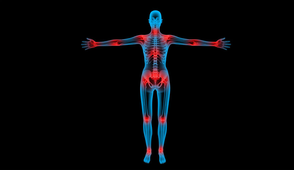 How do joints manifest pain and suffering?