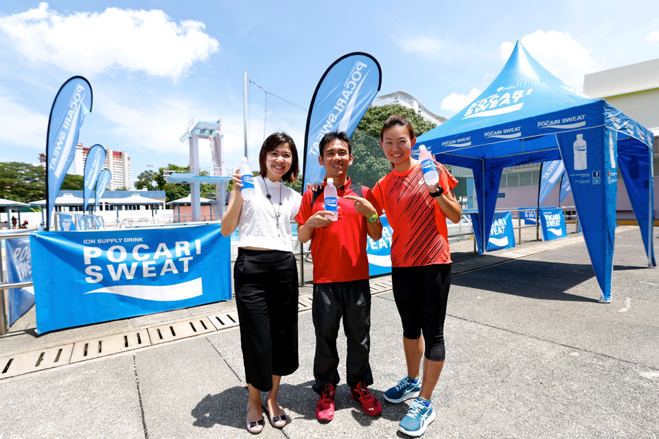 POCARI SWEAT Kicks Off Upcoming Run with Lunar Dive Clinic