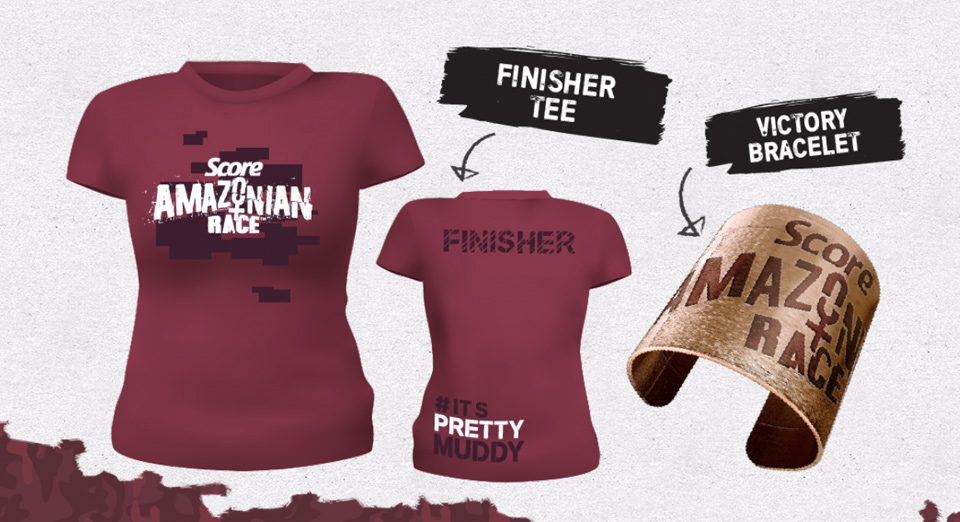 SCORE Amazonian Race 2016 Finisher Tee