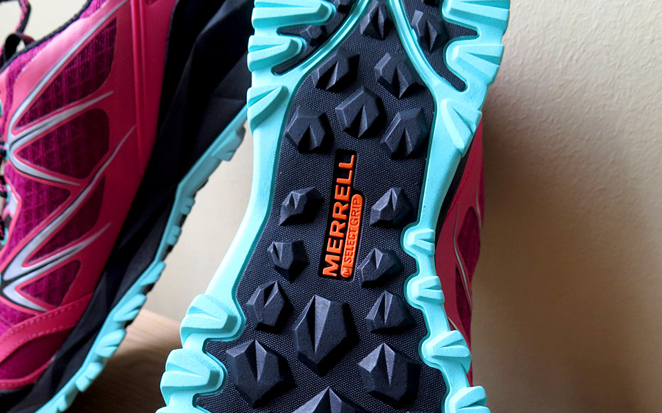 Forest Creatures: Be on the Lookout for Bright Red Merrell Capra Bolt Waterproof Trail Shoes!