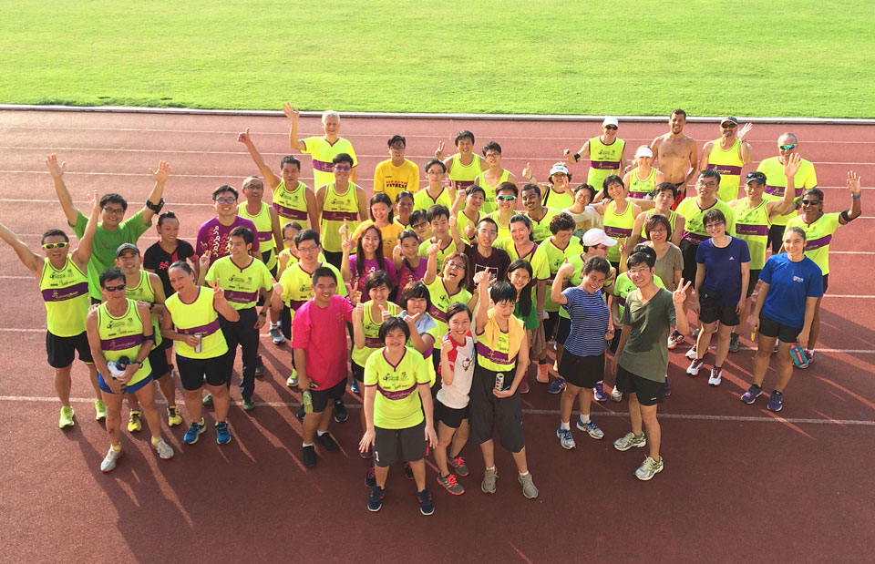 Who’s Running Beside Her? Some of Singapore’s Kindest People!