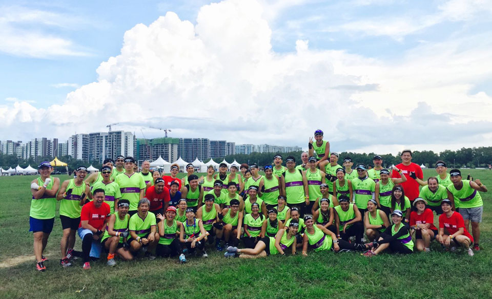 Who’s Running Beside Her? Some of Singapore’s Kindest People!