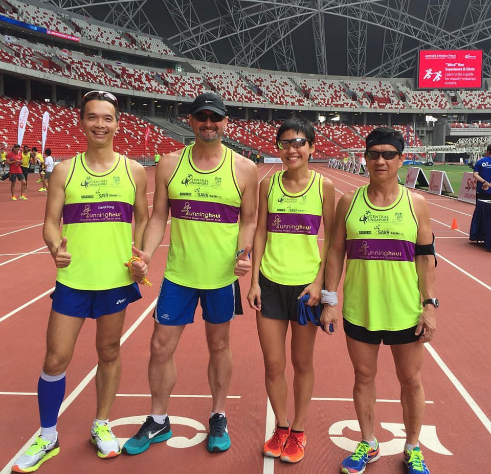 Who’s Running Beside Her? Some of Singapore’s Kindest People!