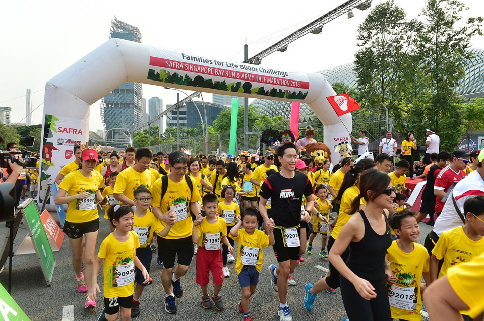 SAFRA Singapore Bay Run & Army Half Marathon 2016: Together We Run