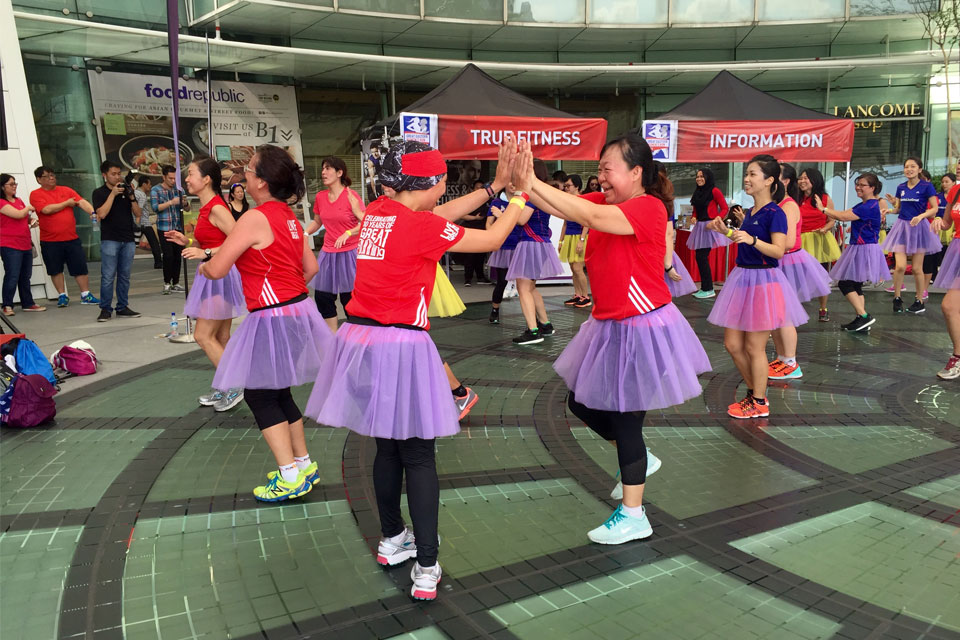 Live Great Mega Dance Fiesta: Hyping up for the Ultimate Women's Run