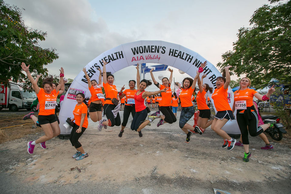 Men’s Health Women’s Health Night Run by AIA Vitality- Johor: Will 3 Be Your Lucky Charm?