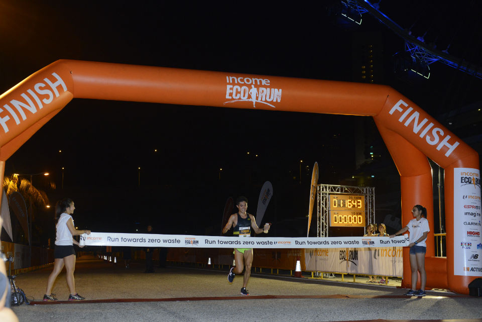 Income Eco Run 2017 Race Results: Mok Ying Ren and Jasmine Goh are the 21.1km Local Champion