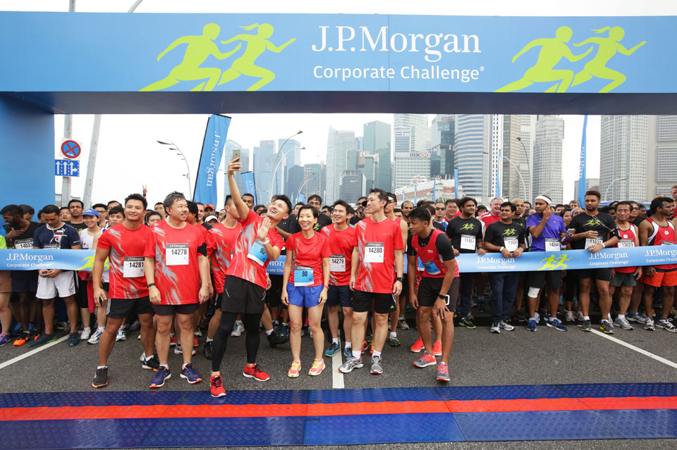 J.P. Morgan Corporate Challenge 2017: The Largest Corporate Team Sporting Series in the World
