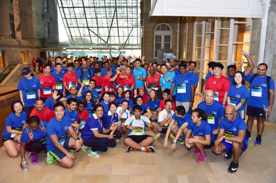 J.P. Morgan Corporate Challenge 2017 Flagged Off More Than 14,000 Runners from Civic District