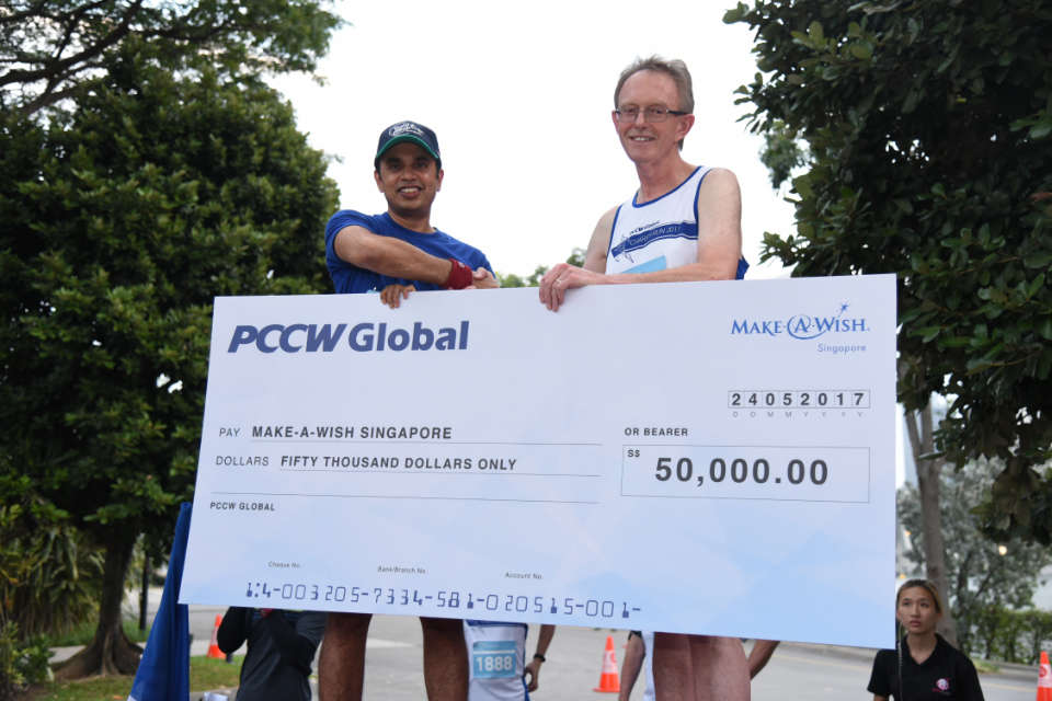 PCCW Global Charity Run 2017 Successfully Raised S$50,000 for Children of Make-A-Wish