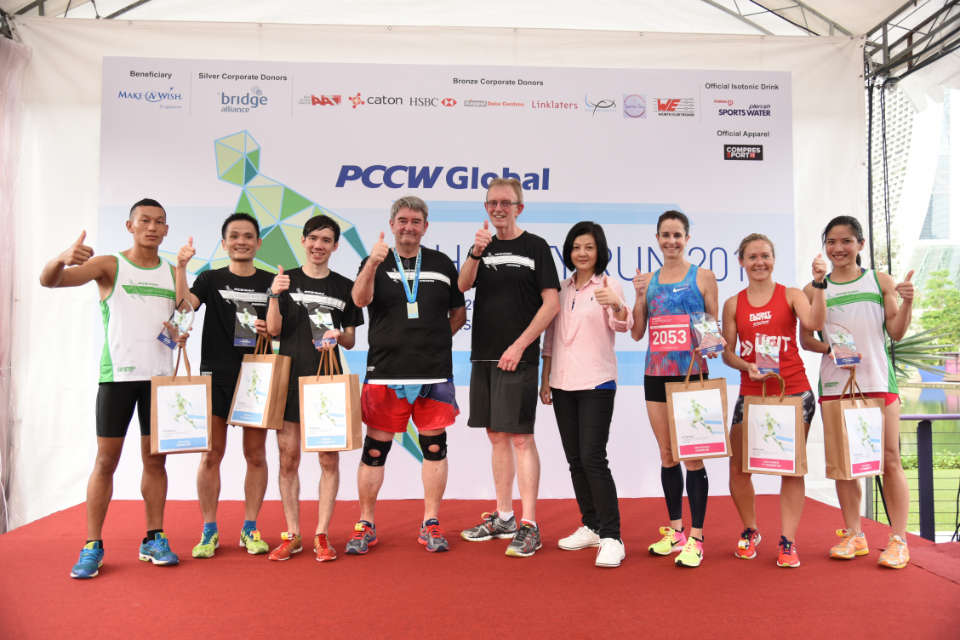PCCW Global Charity Run 2017 Successfully Raised S$50,000 for Children of Make-A-Wish