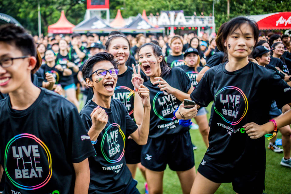 The Music Run™ By AIA 2017 Singapore