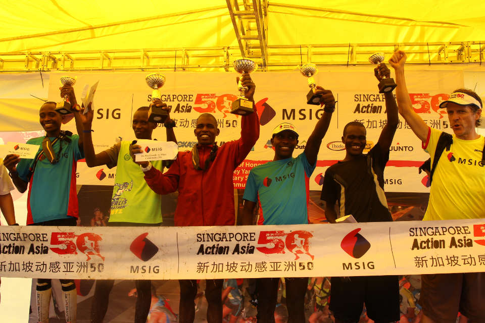 MSIG Singapore Action Asia 50 2017 Race Results: Kenyans Top the Podium