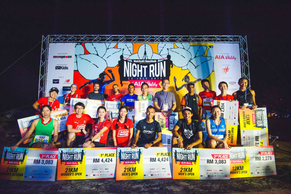 13,000 Runners Swarmed the Most Anticipated Night Run in Malaysia, the Men’s Health Women’s Health Night Run