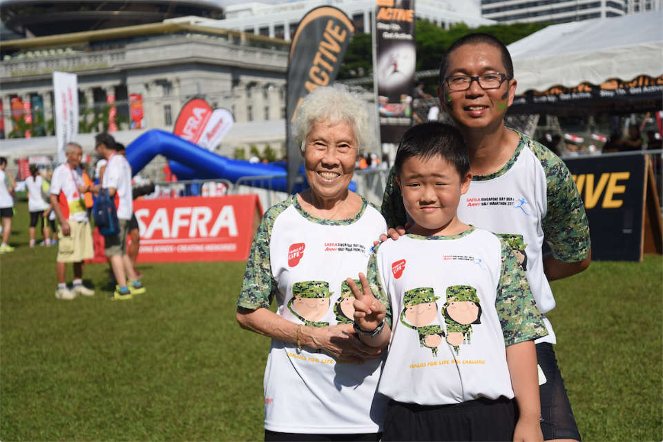 SAFRA Singapore Bay Run & Army Half Marathon 2017 Results