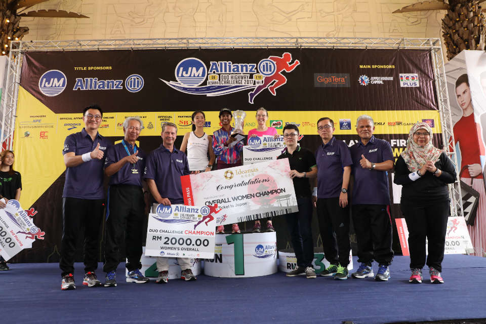 The Final Leg of IJM Allianz Duo Highway Challenge Ended at New Pantai Expressway (NPE) with More Than 9,000 Runners