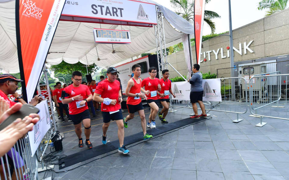 The Sky's the Limit at the 30th Swissôtel Vertical Marathon 2017!