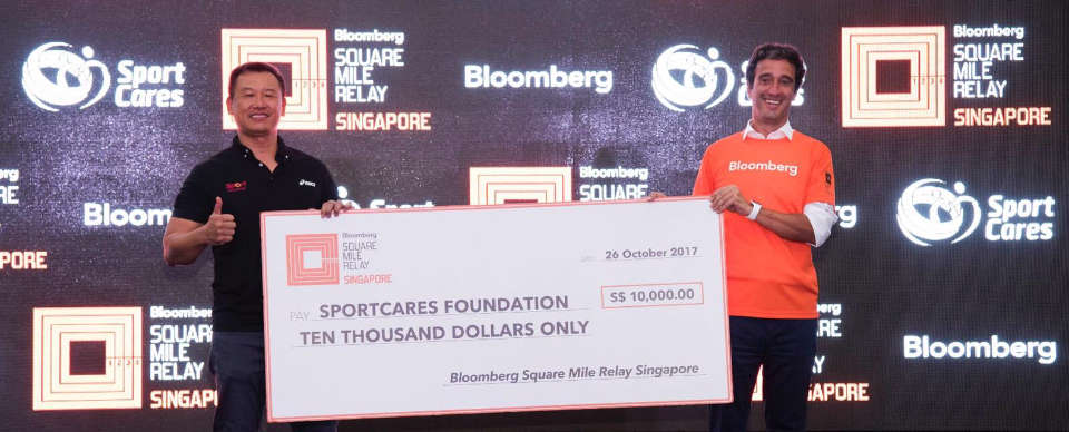 Team Macquarie Emerged as Winner of The Bloomberg Square Mile Relay Singapore 2017