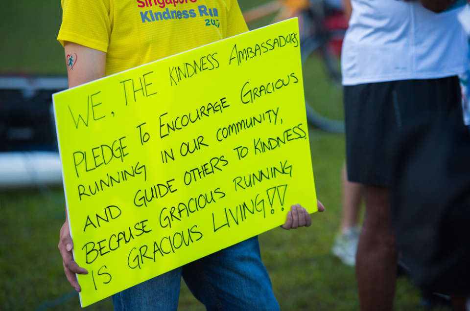 Singapore Kindness Run 2018: Put Your Kindness Where Your Feet Are!