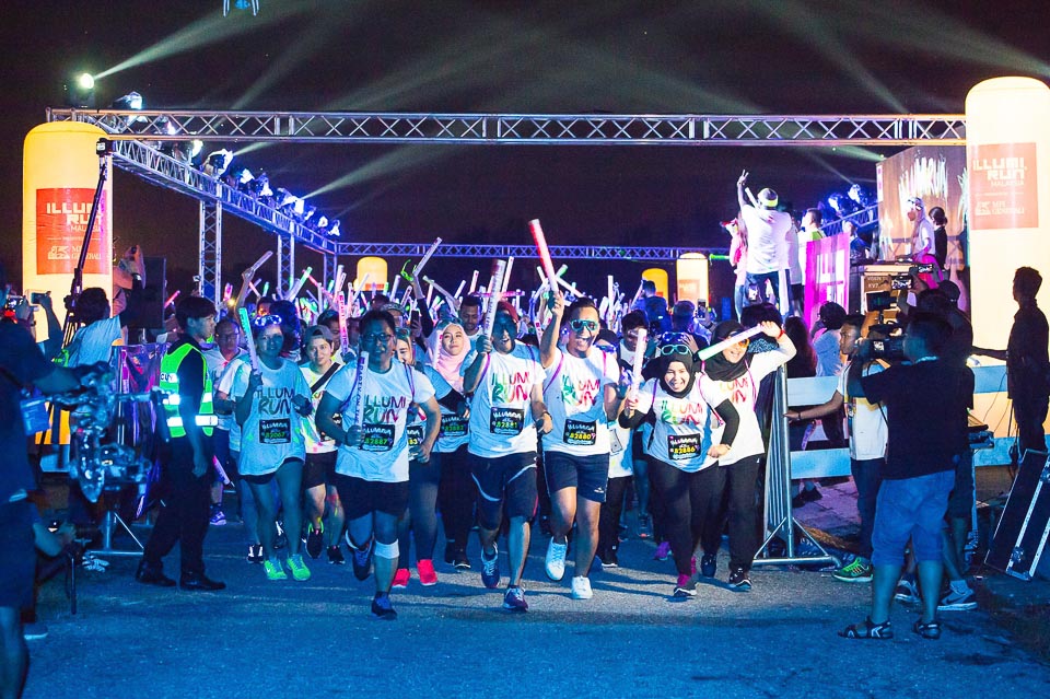 ILLUMI RUN Malaysia 2018 Had a Glowing Success with More Than 4,000 Runners