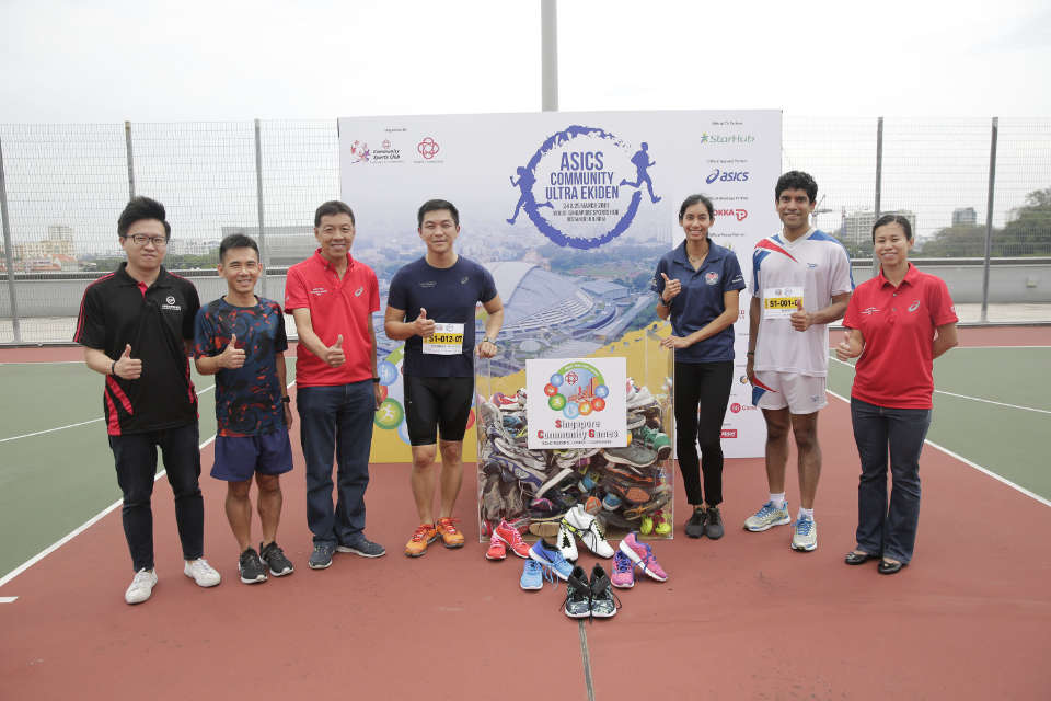 People's Association-ASICS Community Ultra Ekiden Collects Running Shoes for the Needy