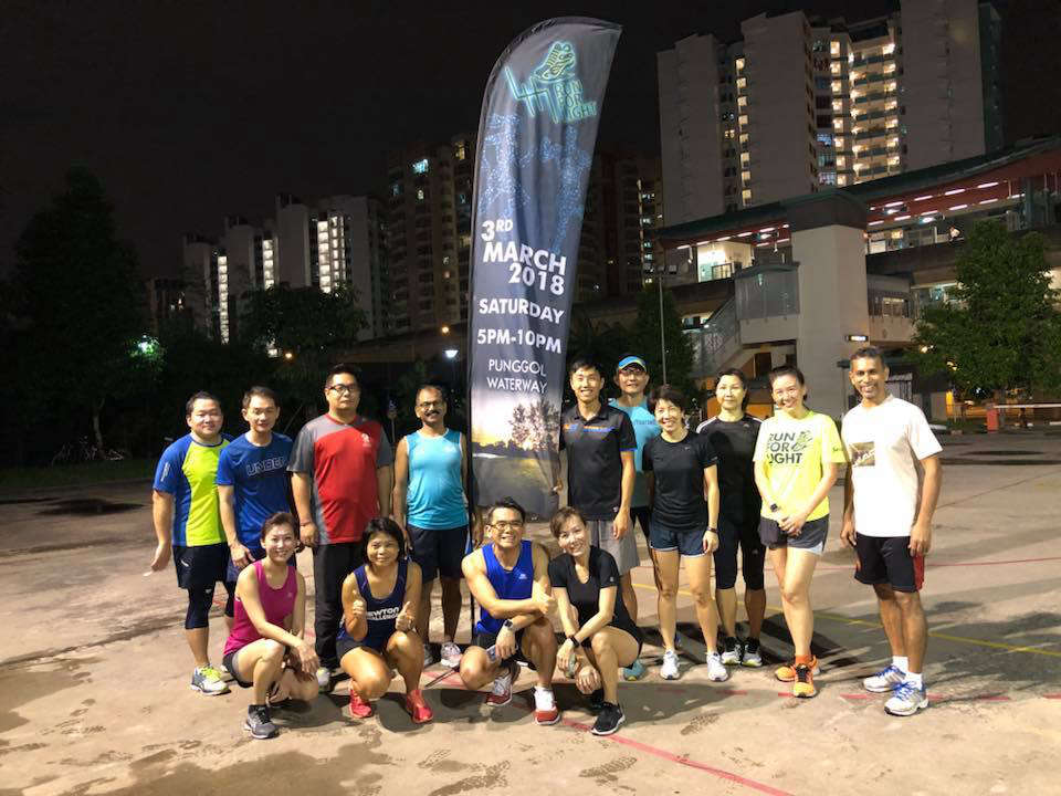 Run For Light 2018 Debuts in Punggol Waterway Park