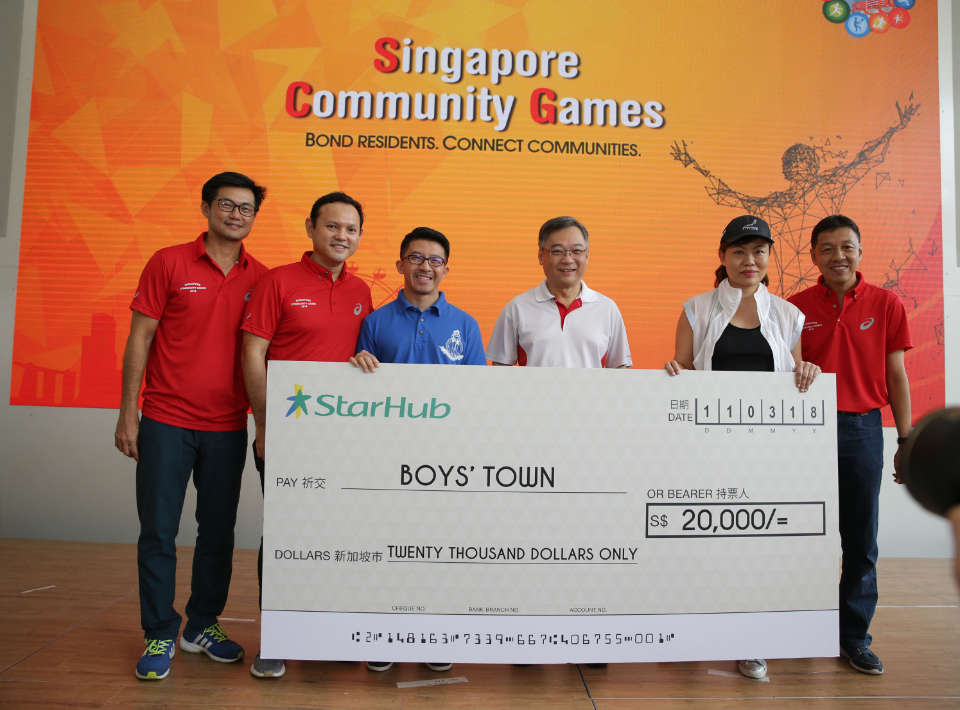 The Sixth Edition of Singapore Community Games Kicks Off Today