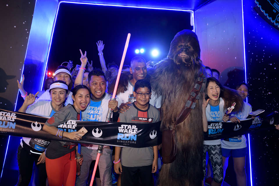 Celebrate the BEST of STAR WARS at STAR WARS RUN Singapore 2018!