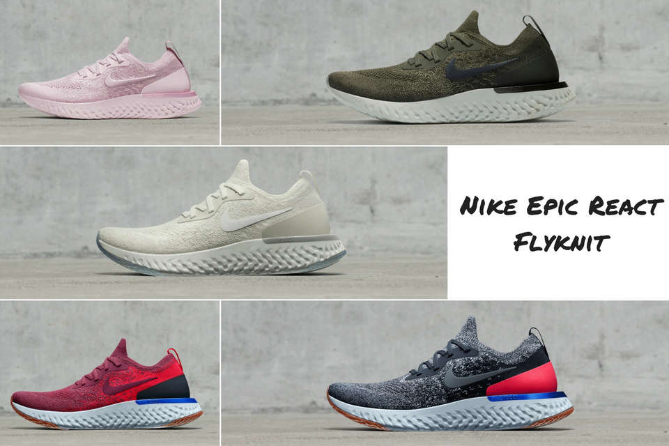 First 3D Printed Textile and New Colourways: Nike Flyprint & Nike Epic React Flyknit