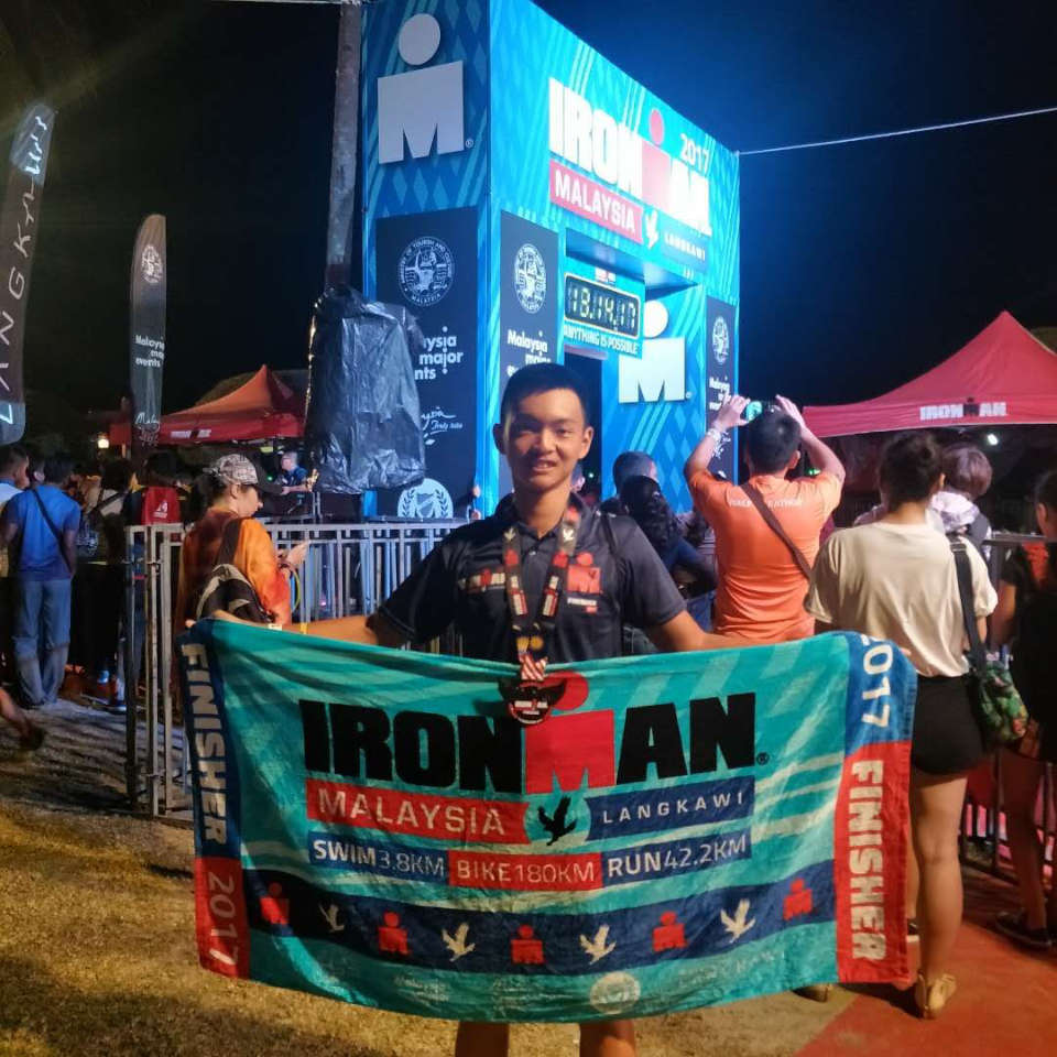 He is the Youngest Malaysian Ever to Qualify for IRONMAN