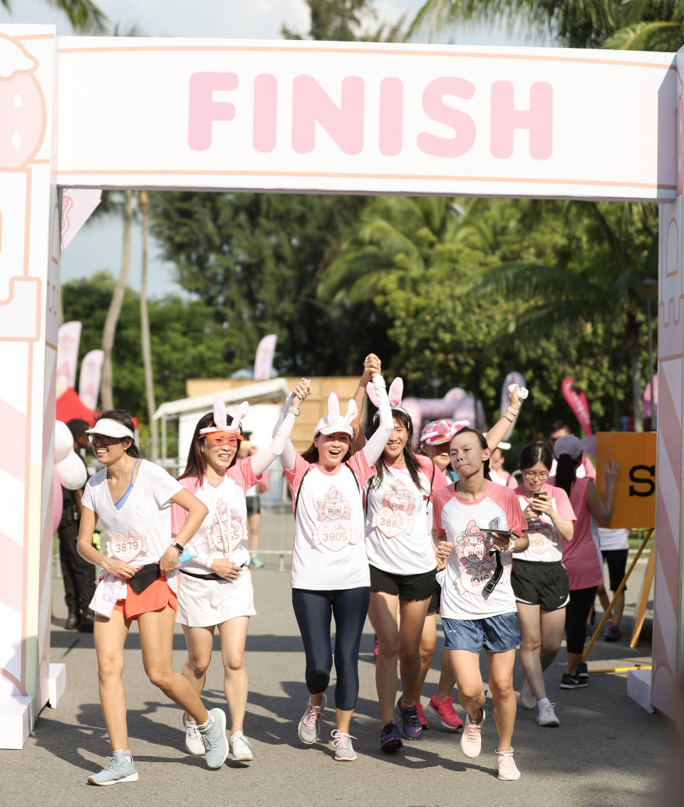 Over 5,000 Participants Attended the World's First My Melody Run in Singapore