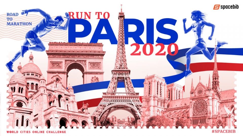 World Cities Online Challenge: Run To Paris 2020